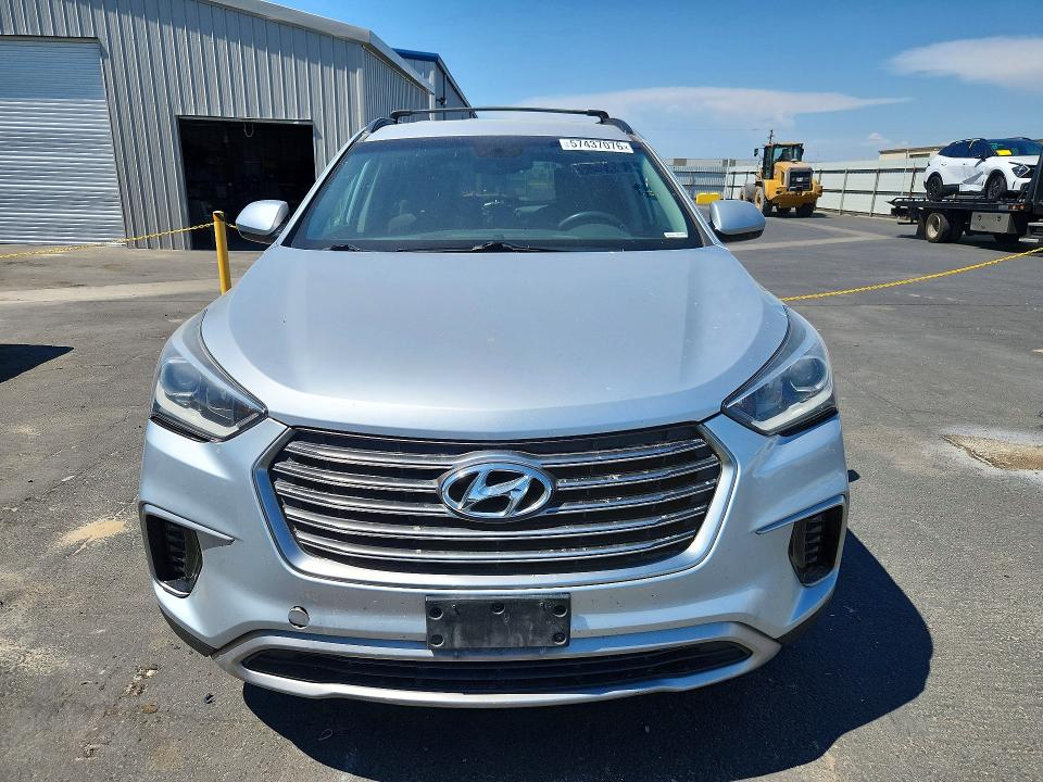 2018 Hyundai Santa fe VIN KM8SM4HF2JU272018 COPART salvage auction — VANDALISM, CA - SALVAGE CERTIFICATE, sold $1,500 on 2026-07-13 (photo 5)
