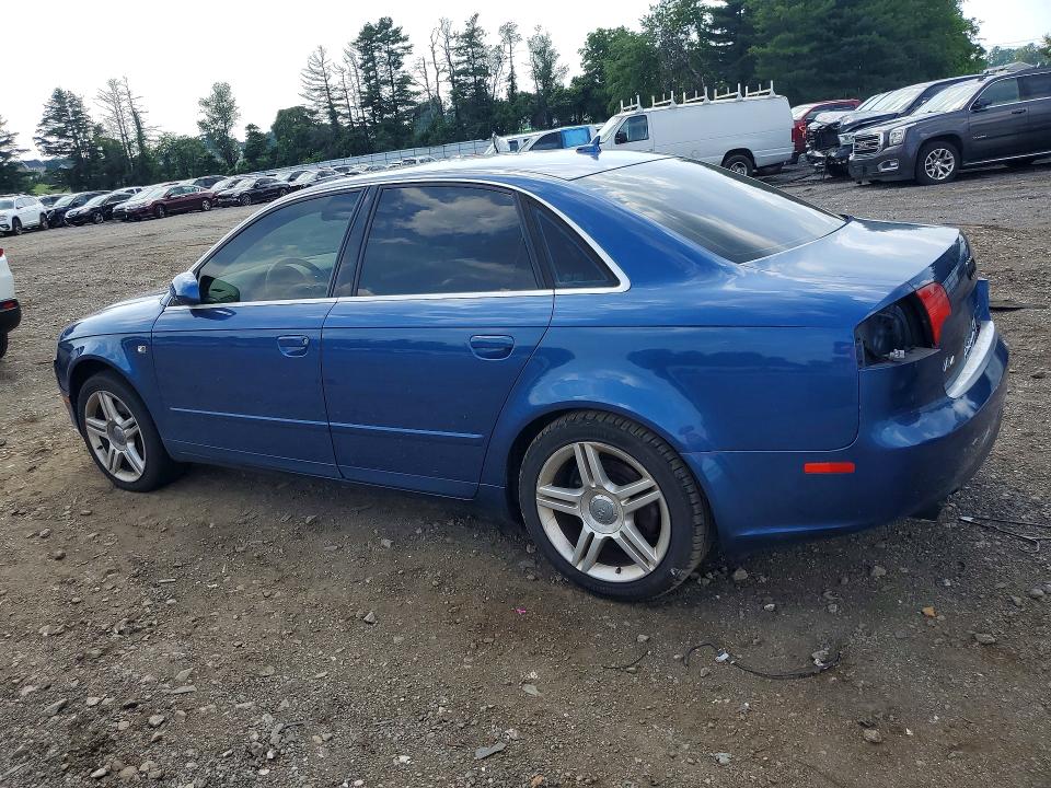 2007 Audi A4 VIN WAUDF78E97A114220 COPART salvage auction — REAR END, Md - Cert Of Salvage > 75% Damage, sold $250 on 2026-07-13 (photo 2)