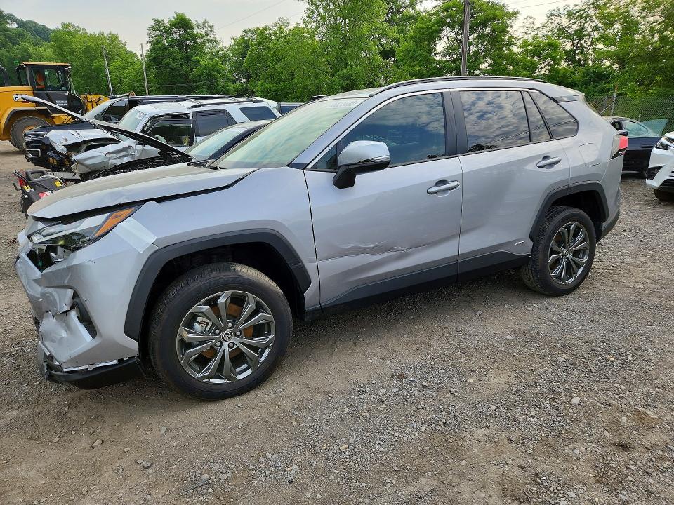 2025 Toyota Rav 4 VIN JTMB6RFV2SD157877 COPART salvage auction — FRONT END, Nj - Cert Of Title-Salvage, sold $17,300 on 2026-07-09 (photo 1)