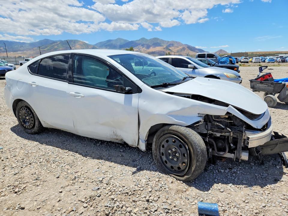 2016 Dodge Dart VIN 1C3CDFFA3GD821699 COPART salvage auction — FRONT END, Ut - Cert Of Title-Rebuilt/Restored, sold $150 on 2026-07-10 (photo 4)