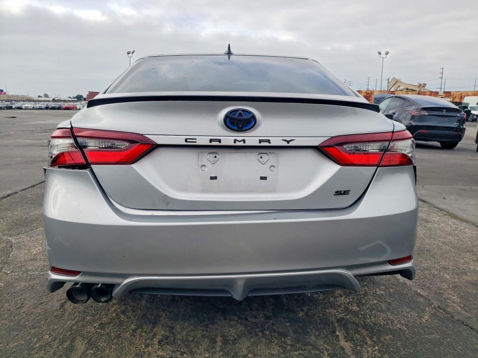 2022 Toyota Camry solara VIN 4T1G31AK4NU039276 COPART salvage auction — REAR END, Ca - Salvage Certificate, sold $11,000 on 2026-07-31 (photo 6)