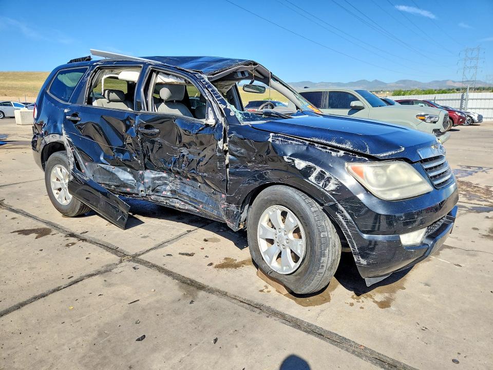 2009 Kia Mohave (borrego) VIN KNDJH741095020824 COPART salvage auction — ROLLOVER, Co - Public - Nonrepairable, sold $275 on 2026-07-13 (photo 4)
