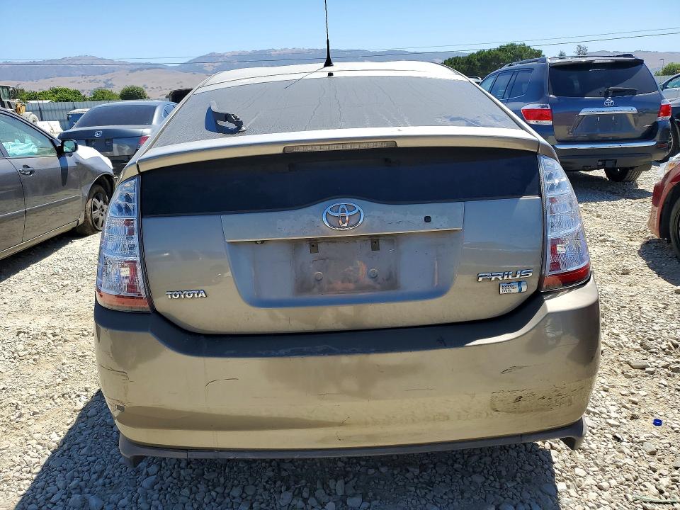 2008 Toyota Prius VIN JTDKB20U187731007 COPART salvage auction — SIDE, CA - SALVAGE CERTIFICATE, sold $500 on 2026-07-21 (photo 6)