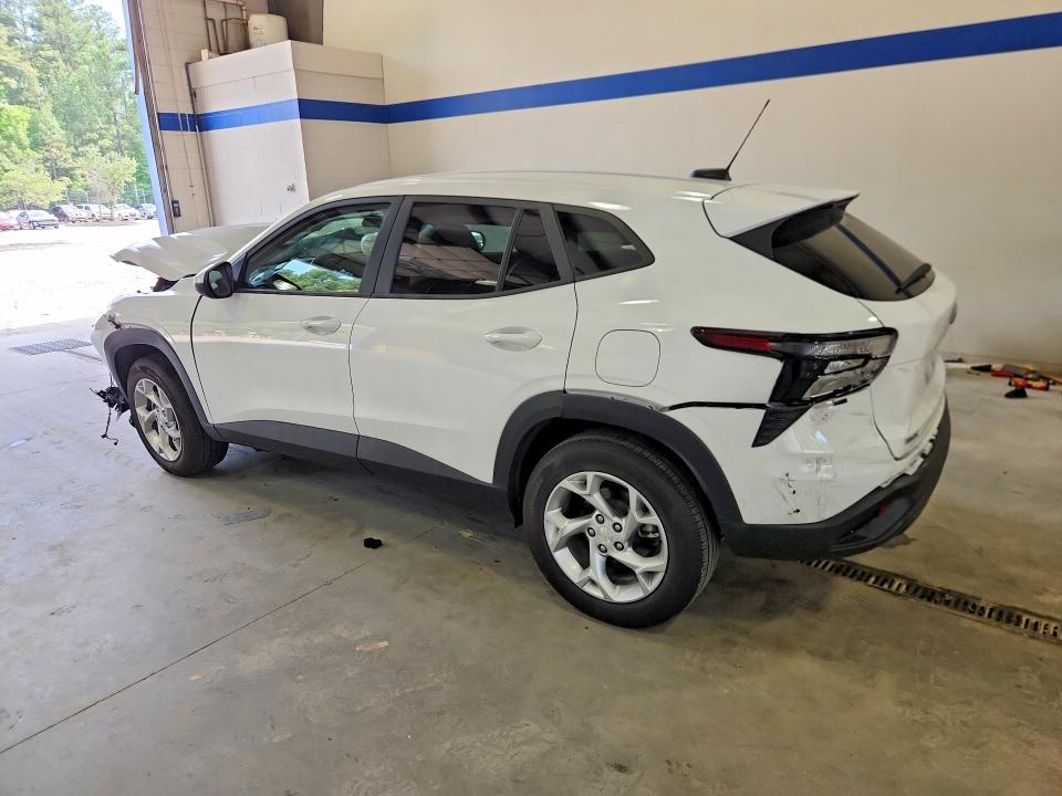 2025 Chevrolet Trax VIN KL77LFEP2SC300815 COPART salvage auction — FRONT END, Va - Cert Of Title - Salvage, sold $950 on 2026-07-17 (photo 2)