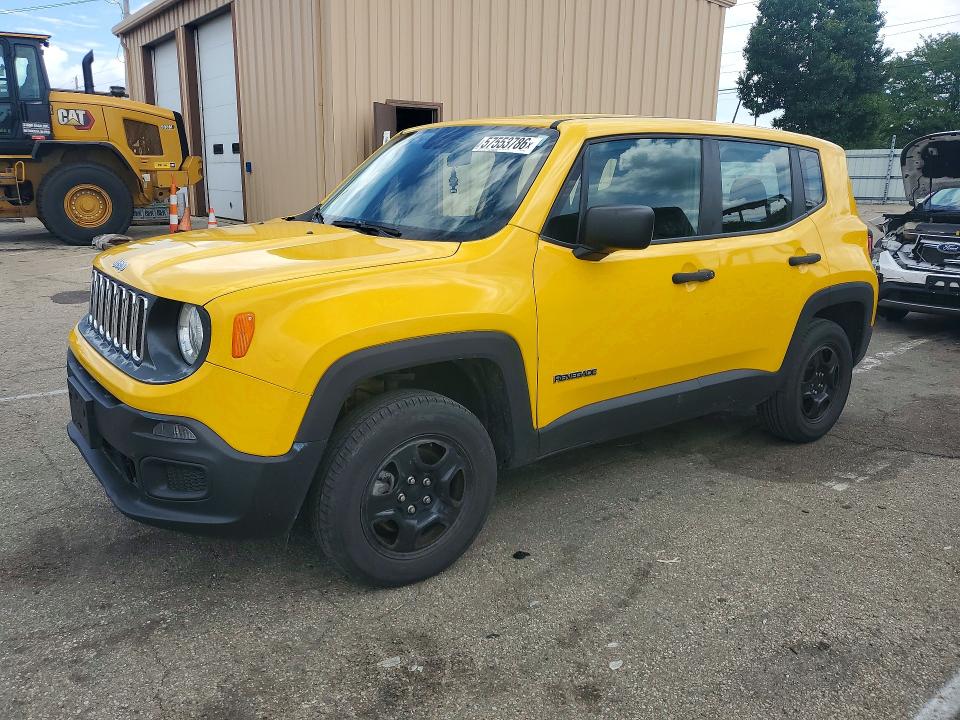 2017 Jeep VIN ZACCJBAH1HPF04296 COPART salvage auction — SIDE, Oh - Cert Of Title-Salvage, sold $80 on 2026-08-05 (photo 1)