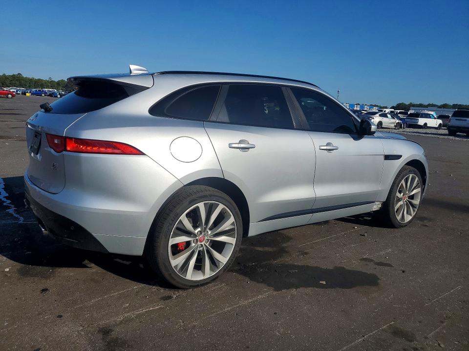 2019 Jaguar F-pace VIN SADCM2FV8KA354401 COPART salvage auction — FRONT END, Fl - Cert Of Title Slvg Rebuildable, sold $9,800 on 2026-08-12 (photo 3)