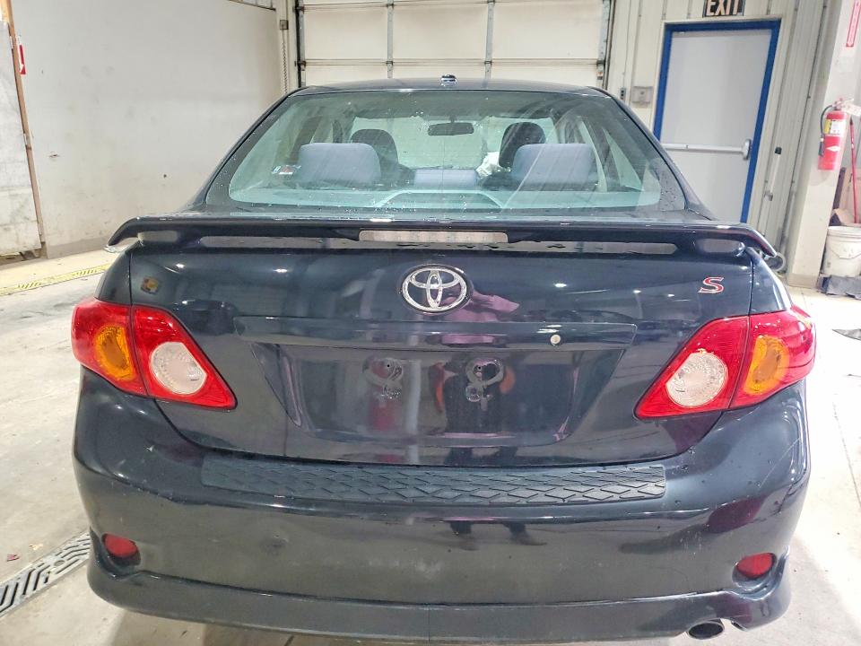 2009 Toyota Corolla VIN 2T1BU40E39C106946 COPART salvage auction — FRONT END, Pa - Certificate Of Salvage, sold $1,250 on 2026-07-02 (photo 6)