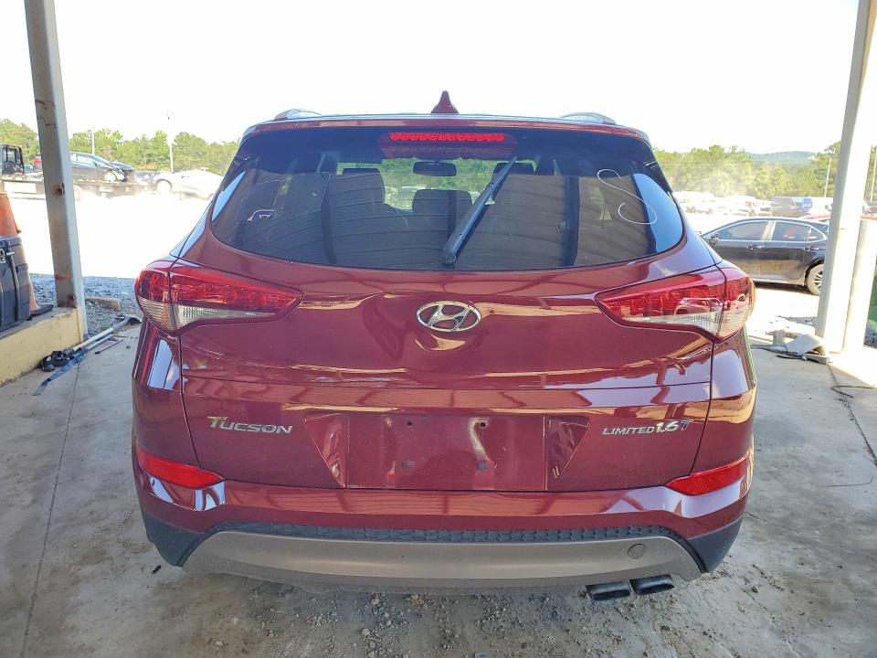 2018 Hyundai Tucson VIN KM8J33A2XJU819309 COPART salvage auction — WATER/FLOOD, Al - Certificate Of Title (P), sold $2,950 on 2026-07-02 (photo 6)