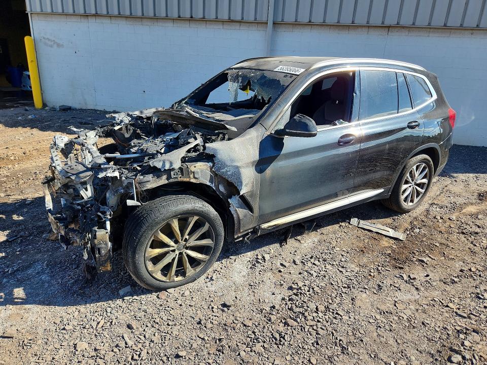 2019 BMW X3 VIN 5UXTR7C50KLE96732 COPART salvage auction — BURN, PA - CERTIFICATE OF SALVAGE, sold $1,150 on 2026-07-15 (photo 1)