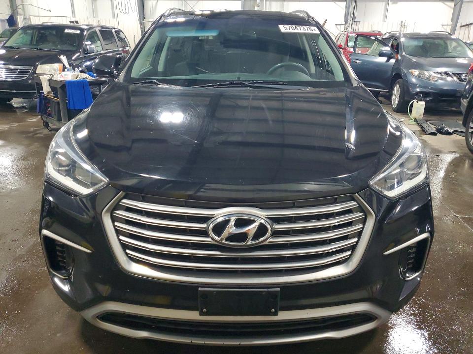 2017 Hyundai Santa fe VIN KM8SMDHF7HU209457 COPART salvage auction — VANDALISM, Mn - Cert Of Title-Salvage, sold $250 on 2026-07-28 (photo 5)