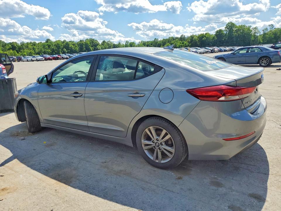 2018 Hyundai Elantra VIN KMHD84LF5JU553640 COPART salvage auction — MECHANICAL, Pa - Cert Of Title (P), sold $2,800 on 2026-07-30 (photo 2)