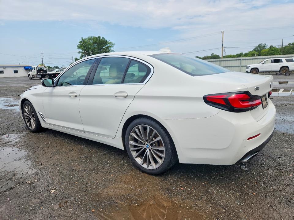 2022 BMW 5 series VIN WBA53BH06NCL01985 COPART salvage auction — WATER/FLOOD, LA - CERT OF TITLE-SALVAGE FLOOD, sold $7,900 on 2026-07-30 (photo 2)
