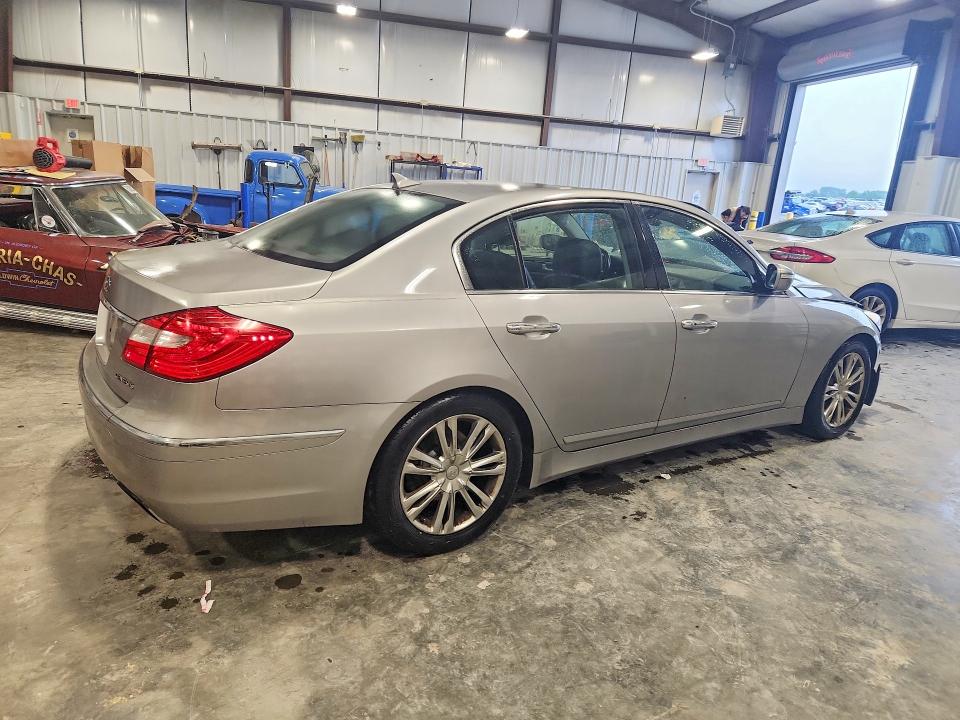 2012 Hyundai Genesis VIN KMHGC4DD6CU161309 COPART salvage auction — FRONT END, Ky - Cert Of Title-Salvage, sold $225 on 2026-07-23 (photo 3)