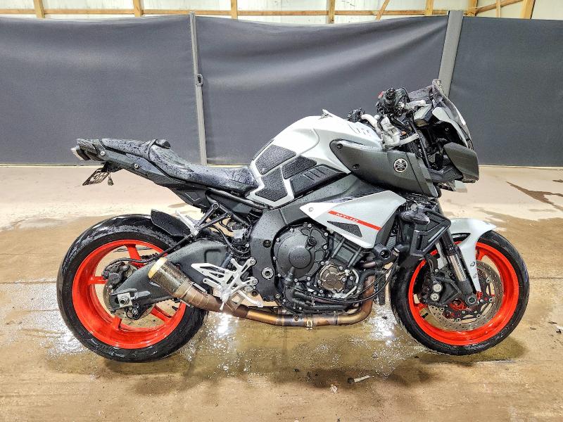 2020 Yamaha Mt VIN JYARN48E6LA003592 COPART salvage auction — SIDE, Oh - Cert Of Title-Salvage, sold $5,300 on 2026-07-16 (photo 1)