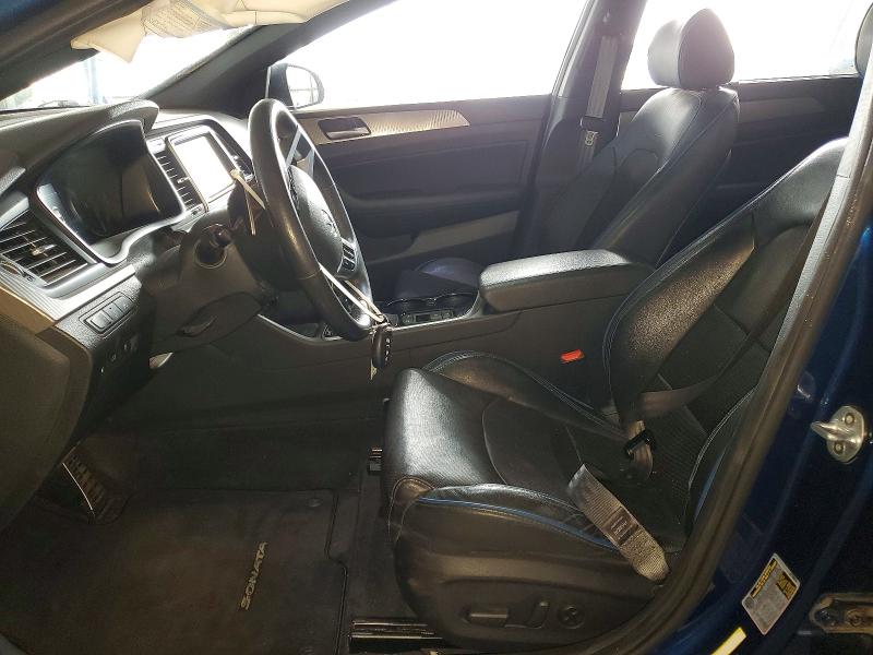 2019 Hyundai Sonata VIN 5NPE34AB0KH805474 COPART salvage auction — FRONT END, Ca - Salvage Certificate, sold $2,050 on 2026-07-02 (photo 7)
