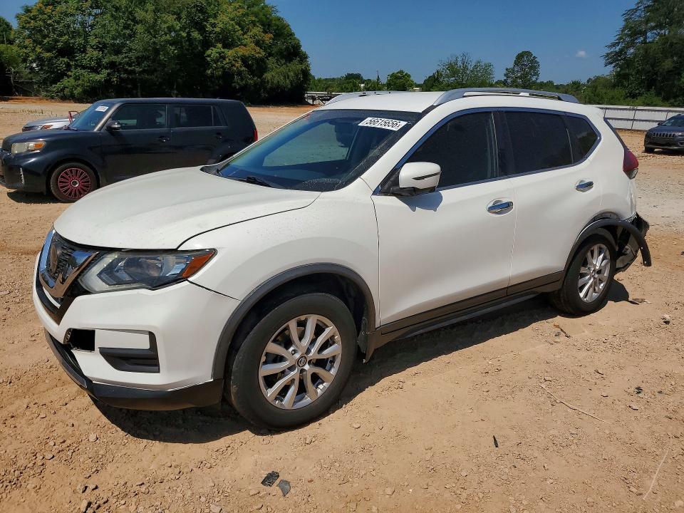 2018 Nissan Rogue VIN KNMAT2MT7JP530986 COPART salvage auction — REAR END, Nc - Salvage Certificate Of Title, sold $2,150 on 2026-07-27 (photo 1)