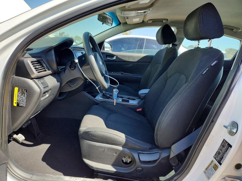 2016 Kia Optima VIN 5XXGT4L31GG055889 COPART salvage auction — REAR END, Ca - Salvage Certificate, sold $1,000 on 2026-07-07 (photo 7)