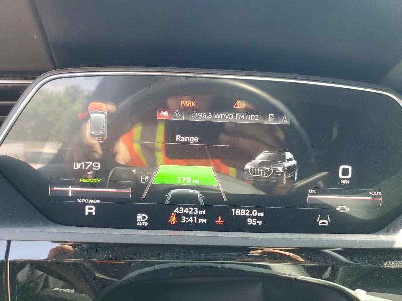 2022 Audi E-tron s VIN WA1VCBGE3NB039763 COPART salvage auction — FRONT END, Mi - Certificate Of Title, sold $19,000 on 2026-07-15 (photo 9)