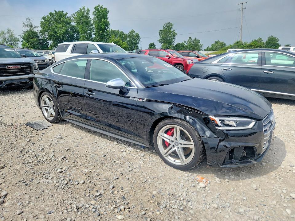 2018 Audi VIN WAUC4CF52JA083798 COPART salvage auction — FRONT END, Mi - Certificate Of Title, sold $9,100 on 2026-07-16 (photo 4)