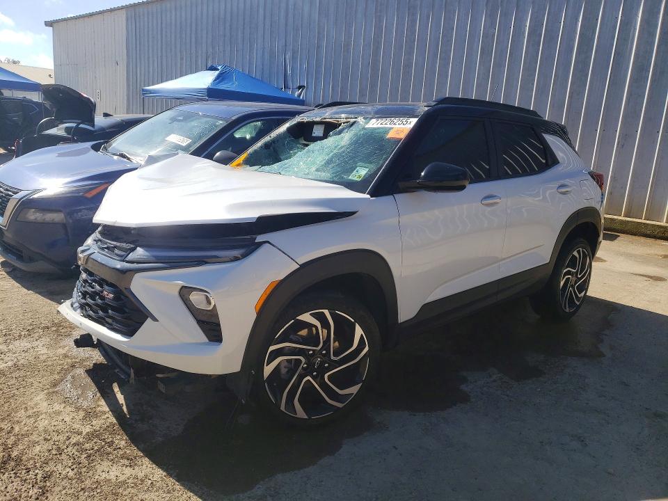 2025 Chevrolet Trailblazer VIN KL79MTSL5SB146399 COPART salvage auction — FRONT END, La - Certificate Of Title, sold $3,550 on 2026-07-28 (photo 1)