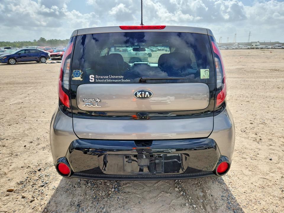 2016 Kia Soul VIN KNDJP3A50G7306046 COPART salvage auction — SIDE, Tx - Salvage Vehicle Title, sold $1,700 on 2026-07-02 (photo 6)