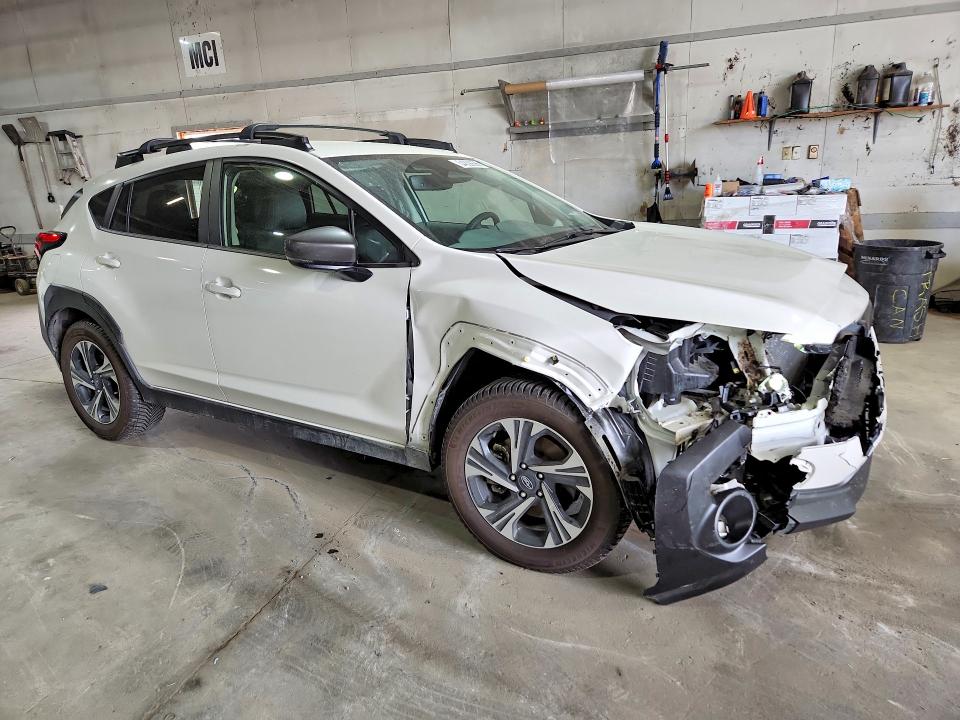 2024 Subaru Xv VIN JF2GUADC3R8349005 COPART salvage auction — FRONT END, Mi - Cert Of Title-Salvage Vehicle, sold $7,700 on 2026-07-24 (photo 4)