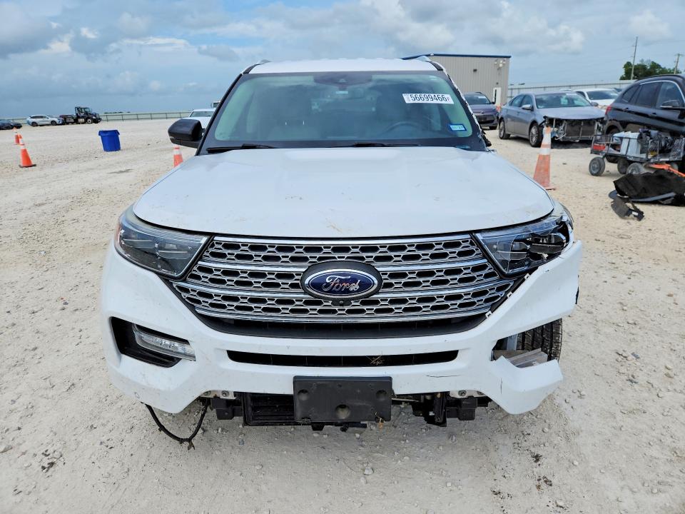 2021 Ford Explorer VIN 1FMSK7FHXMGB16291 COPART salvage auction — SIDE, Tx - Salvage Vehicle Title, sold $6,300 on 2026-07-02 (photo 5)
