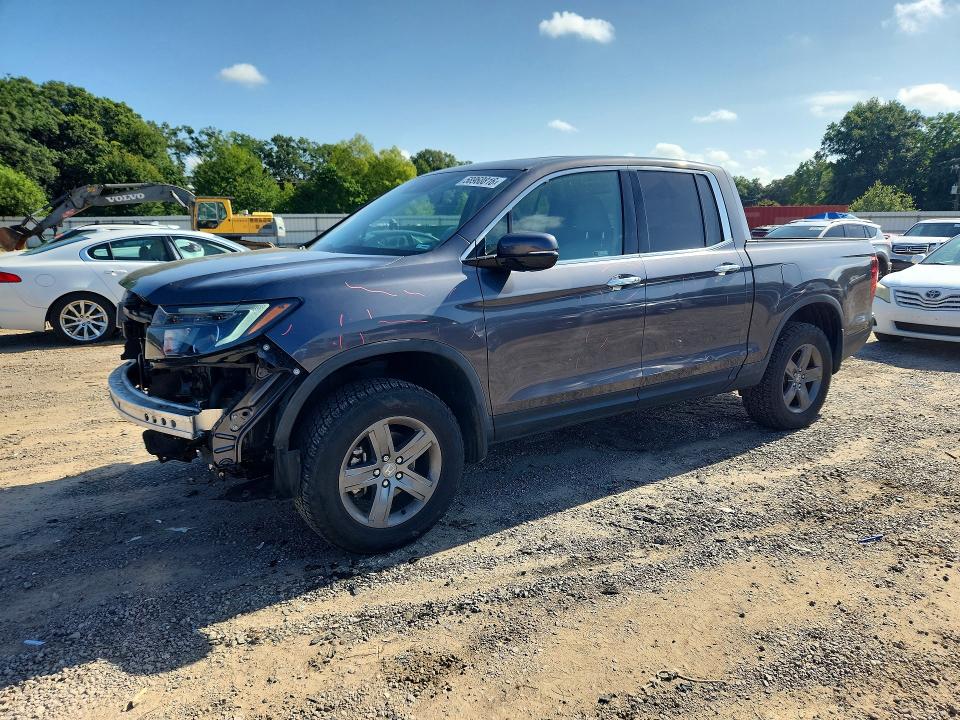 2022 Honda Ridgeline VIN 5FPYK3F70NB014824 — COPART salvage auction photo