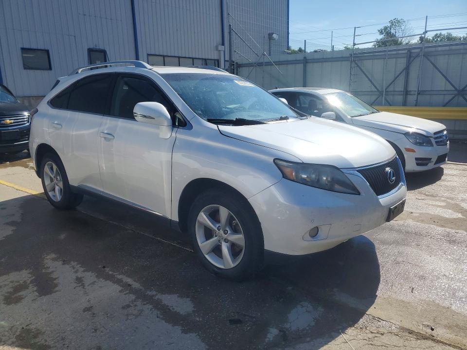 2012 Lexus Rx VIN 2T2BK1BA0CC126525 COPART salvage auction — SIDE, Ky - Cert Of Title-Salvage, sold $2,300 on 2026-07-29 (photo 4)