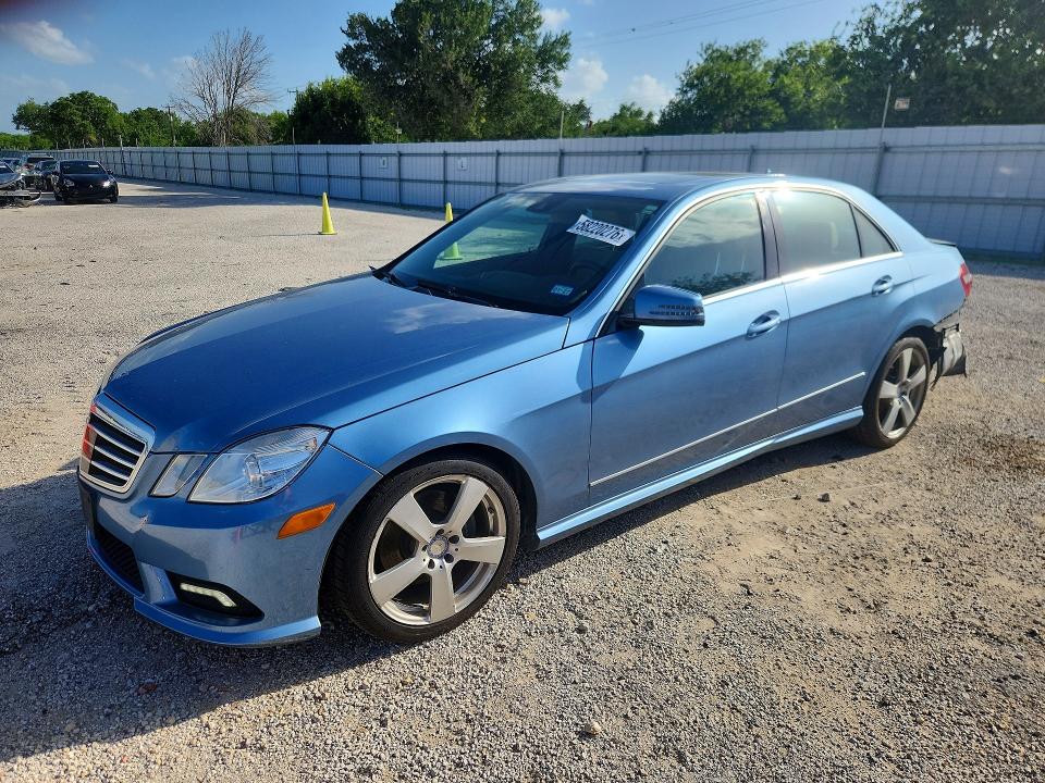 2011 Mercedes-benz E-class VIN WDDHF5GB0BA473048 COPART salvage auction — REAR END, Tx - Salvage Vehicle Title, sold $200 on 2026-07-09 (photo 1)