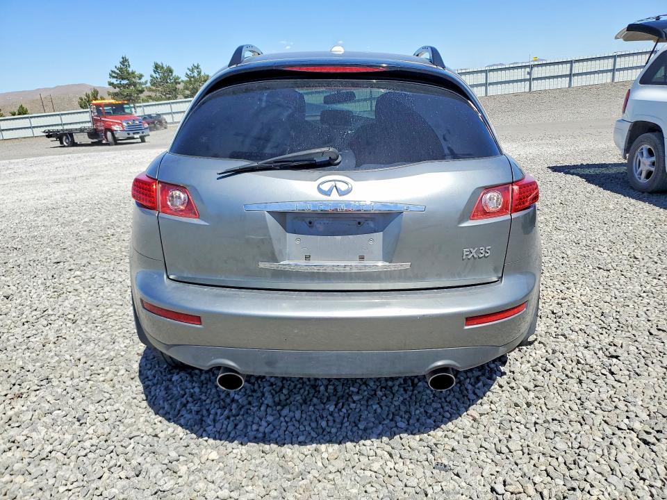 2008 Infiniti Fx35 VIN JNRAS08WX8X204301 COPART salvage auction — FRONT END, NV - SALVAGE TITLE, sold $90 on 2026-07-16 (photo 6)