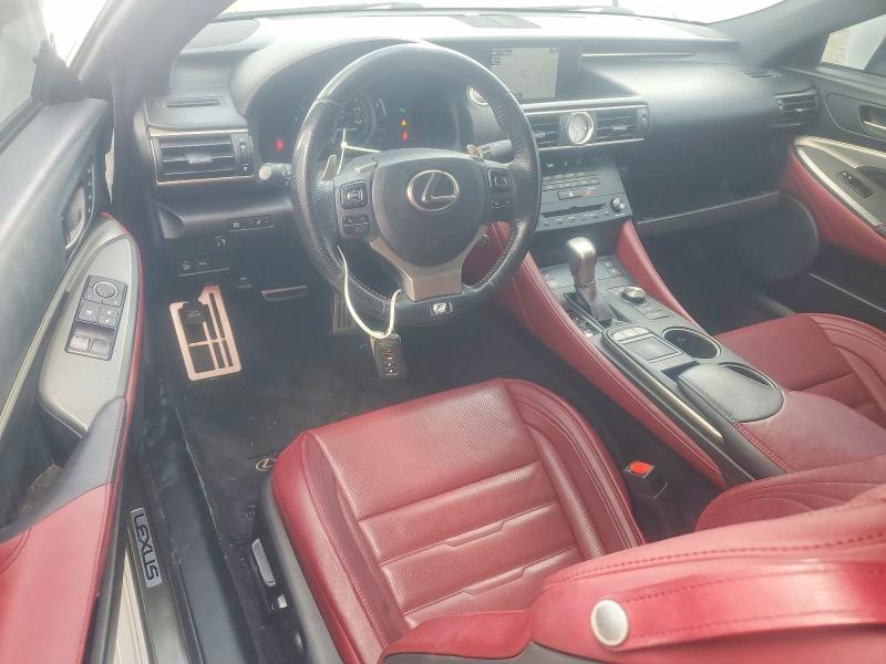 2016 Lexus Rc 200t VIN JTHHA5BC3G5003751 COPART salvage auction — REAR END, Ar - Cert Of Title-Salvage, sold $1,000 on 2026-07-27 (photo 8)