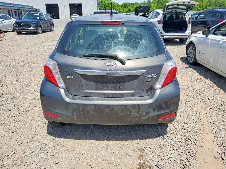 2012 Toyota VIN JTDKTUD38CD537708 COPART salvage auction — FRONT END, NY - MV-907A SALVAGE CERTIFICATE, sold $825 on 2026-07-06 (photo 6)