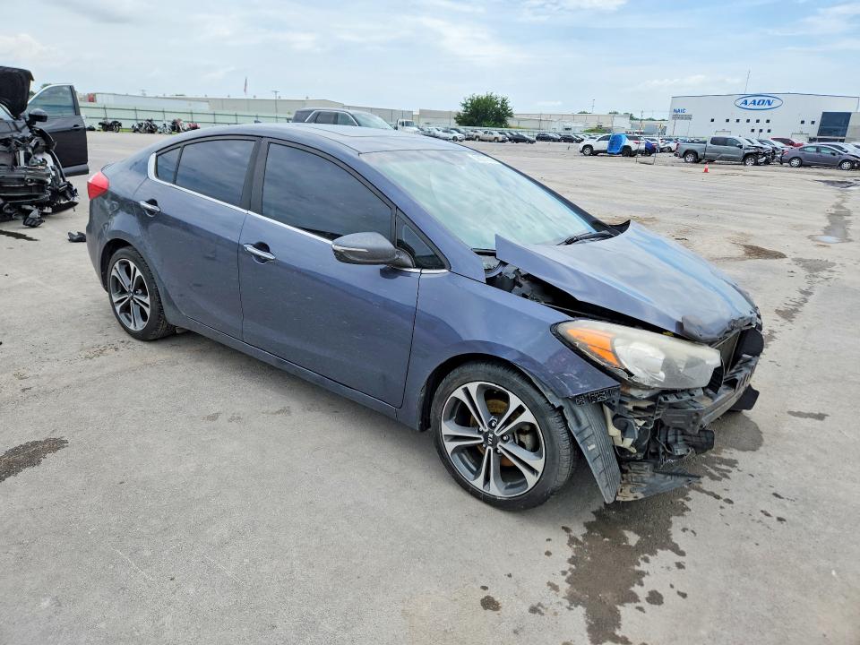 2016 Kia Forte VIN KNAFZ4A87G5489695 COPART salvage auction — FRONT END, OK - CERT OF TITLE-SALVAGE, sold $1,200 on 2026-07-17 (photo 4)
