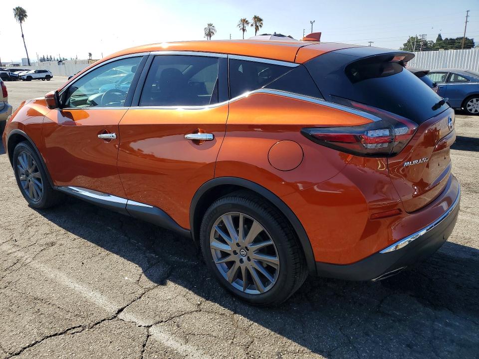 2021 Nissan Murano VIN 5N1AZ2BJ5MC111302 COPART salvage auction — MINOR DENT/SCRATCHES, FL - CERTIFICATE OF TITLE (P), sold $9,000 on 2026-07-31 (photo 2)