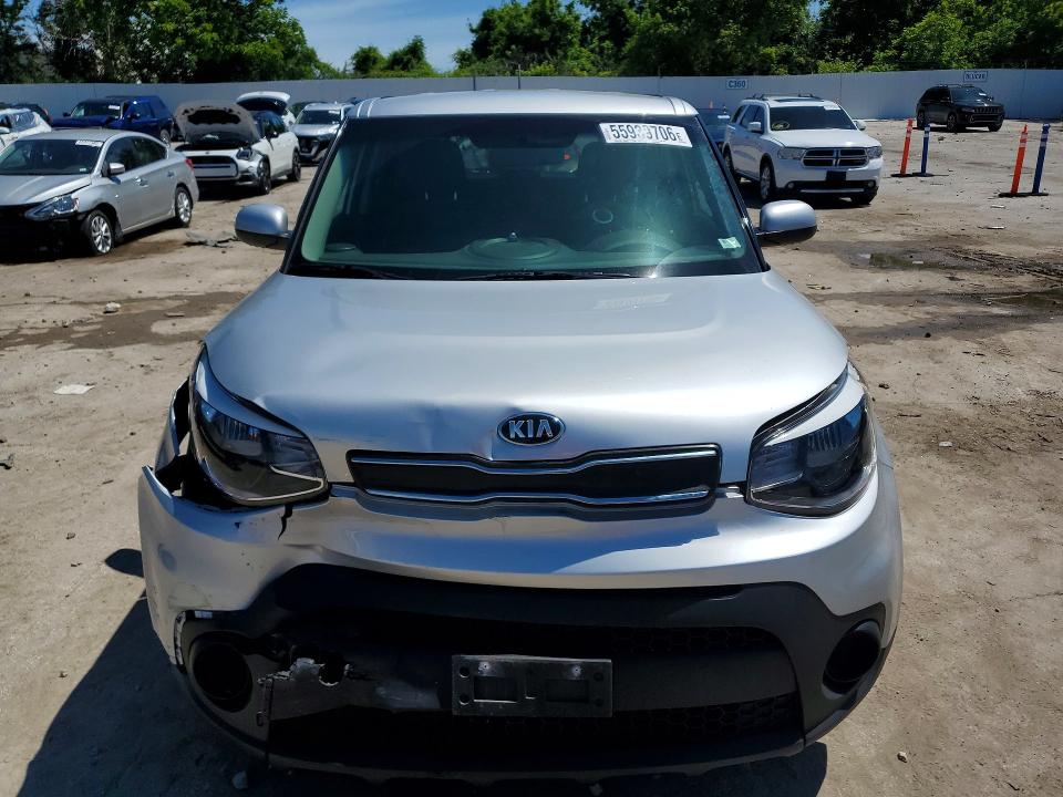 2018 Kia VIN KNDJN2A29J7535709 COPART salvage auction — FRONT END, Salvage Title, sold $3,050 on 2026-07-28 (photo 5)