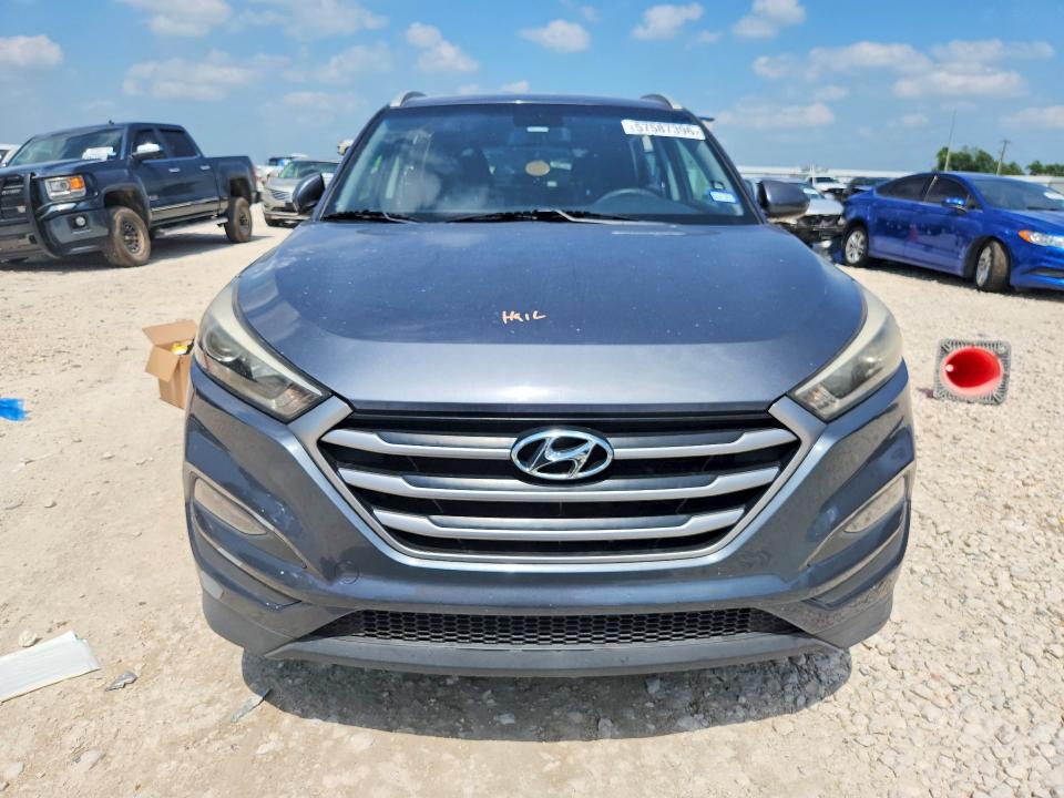 2017 Hyundai Tucson VIN KM8J3CA41HU334584 COPART salvage auction — VANDALISM, Tx - Certificate Of Title, sold $100 on 2026-07-30 (photo 5)