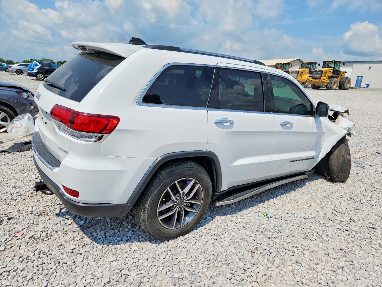 2021 Jeep Grand Cherokee VIN 1C4RJEBG2MC539543 COPART salvage auction — Front End, Sc - Salvage Title, sold $4,700 on 2026-07-14 (photo 3)