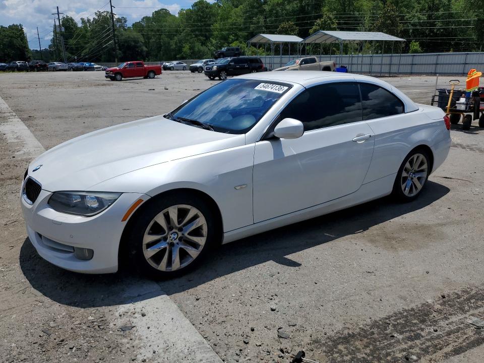 2013 BMW 3er VIN WBADW3C50DJ525792 COPART salvage auction — REAR END, GA - CERT OF TITLE-SALVAGE, sold $1,350 on 2026-07-27 (photo 1)