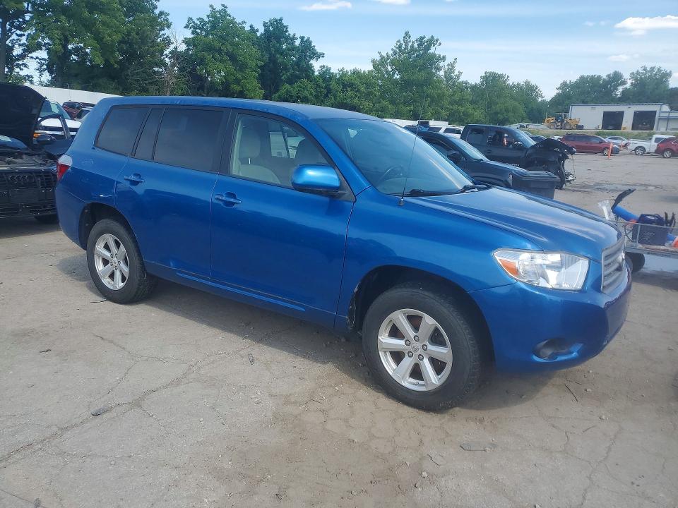 2009 Toyota Highlander VIN JTEES41A492115602 COPART salvage auction — MECHANICAL, Mo - Certificate Of Title, sold $1,650 on 2026-07-24 (photo 4)