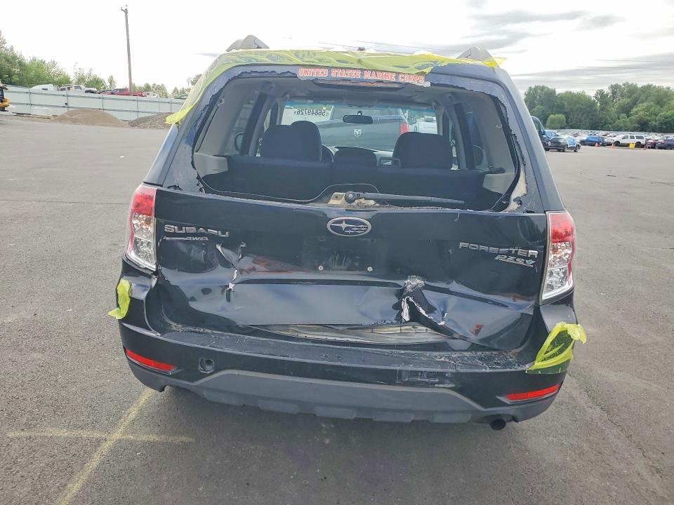 2010 Subaru Forester VIN JF2SH6CC6AH776633 COPART salvage auction — REAR END, Or - Salvage Title Certificate, sold $725 on 2026-07-27 (photo 6)