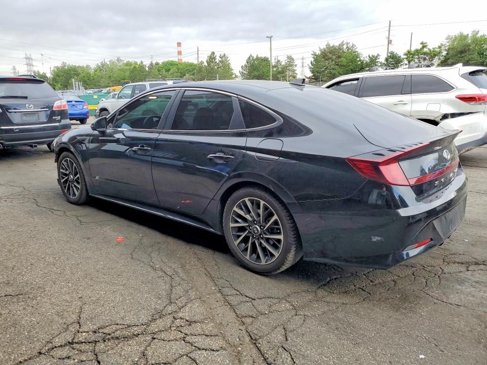 2022 Hyundai Sonata VIN KMHL34J26NA200907 COPART salvage auction — FRONT END, Co - Salvage Title, sold $3,350 on 2026-07-21 (photo 2)