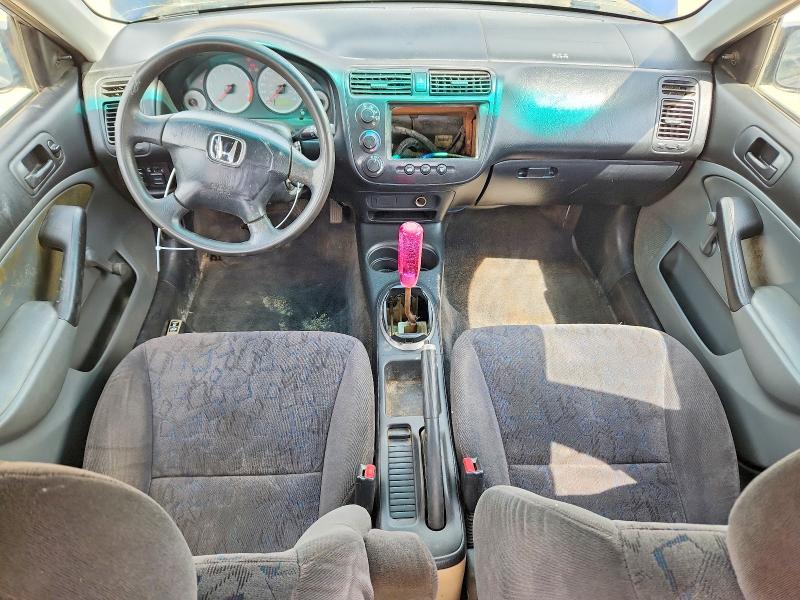 2002 Honda Civic VIN 2HGES15432H900103 COPART salvage auction — REAR END, Ab - Bos - Salvage, sold $225 on 2026-07-09 (photo 8)
