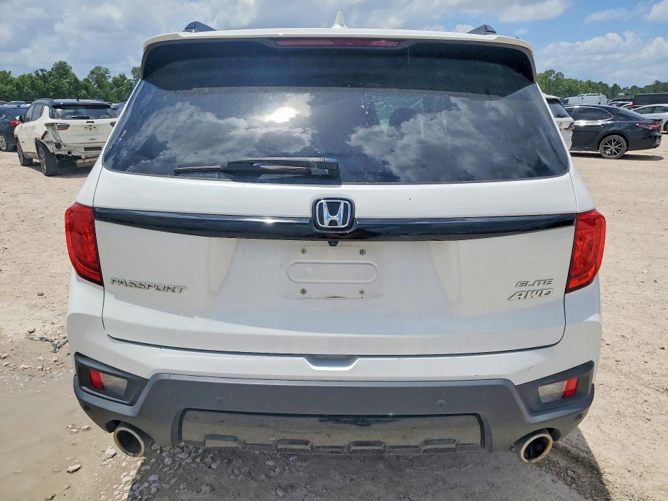 2022 Honda Passport VIN 5FNYF8H03NB008333 COPART salvage auction — FRONT END, Tx - Salvage Vehicle Title, sold $7,800 on 2026-07-10 (photo 6)