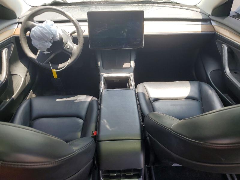 2023 Tesla VIN 5YJ3E1EAXPF502676 COPART salvage auction — FRONT END, Salvage Title, sold $5,100 on 2026-07-13 (photo 8)