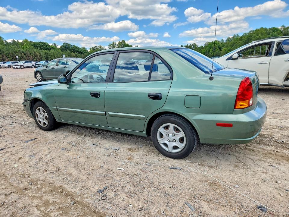 2005 Hyundai Accent VIN KMHCG45C35U622607 COPART salvage auction — FRONT END, Va - Certificate Of Title, sold $400 on 2026-07-06 (photo 2)