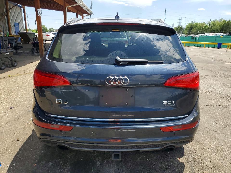 2017 Audi Q5 VIN WA1D7AFP8HA020861 COPART salvage auction — FRONT END, Co - Public - Salvage Title, sold $900 on 2026-07-07 (photo 6)