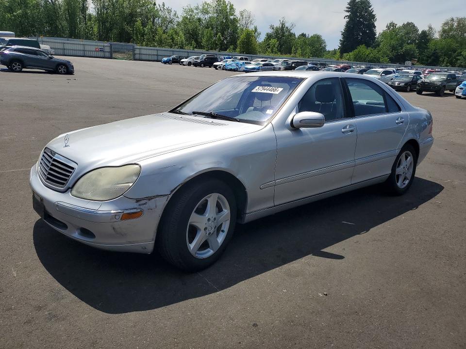 2002 Mercedes-benz VIN WDBNG75J12A286612 COPART salvage auction — FRONT END, Or - Salvage Title Certificate, sold $125 on 2026-07-27 (photo 1)
