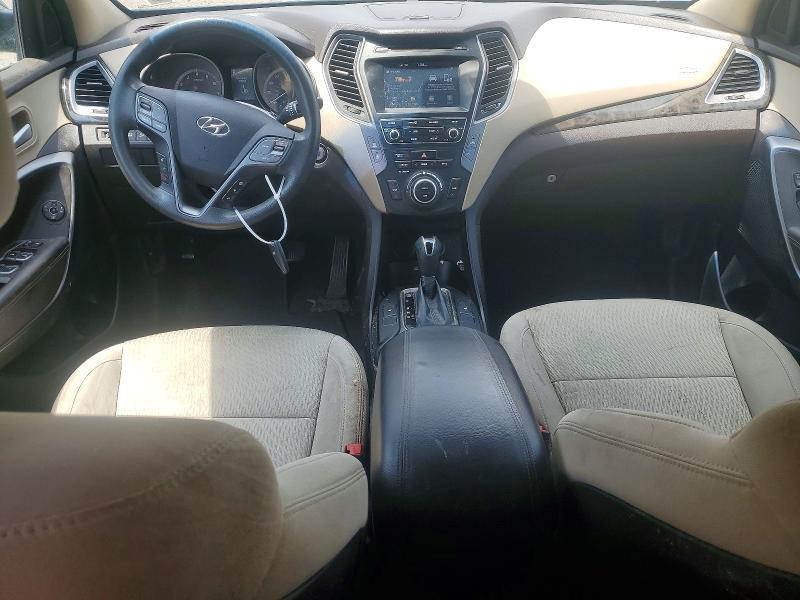 2018 Hyundai Santa fe VIN 5XYZUDLBXJG522405 COPART salvage auction — MECHANICAL, Ny - Certificate Of Title, sold $4,000 on 2026-07-23 (photo 8)