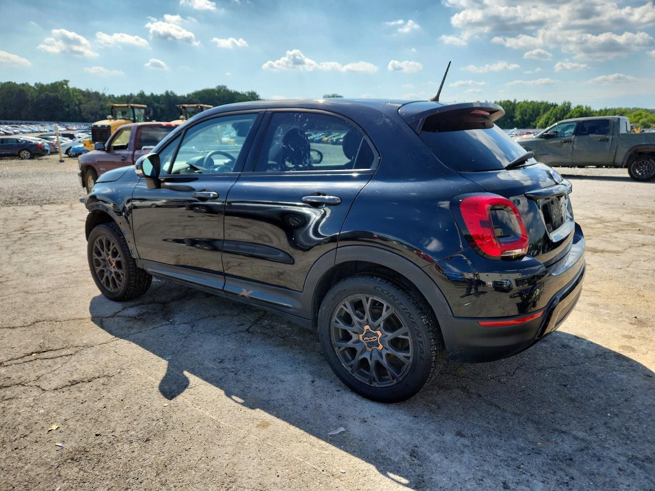2019 Fiat 500X VIN ZFBNFYB19KP796981 COPART salvage auction — Front End, TN - SALVAGE CERTIFICATE, sold $1,850 on 2026-07-09 (photo 2)